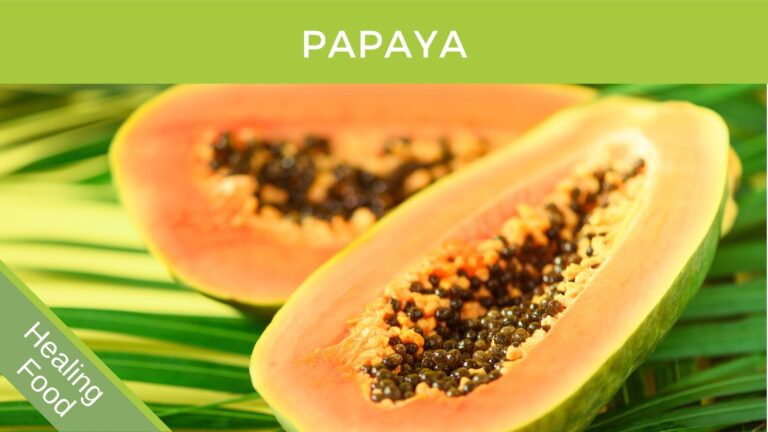Papaya Fruit to expel parasites