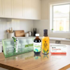 Brett Elliott Ultimate Herbal ImmuClenz Combo Program with Herbal Detox capsules