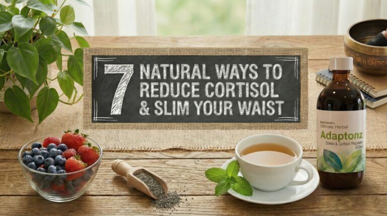 seven ways to decrease cortisol and slim your waist
