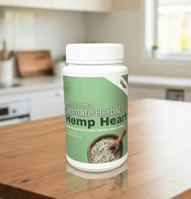 Brett Elliott Hemp Heart Protein Powder 500g pot
