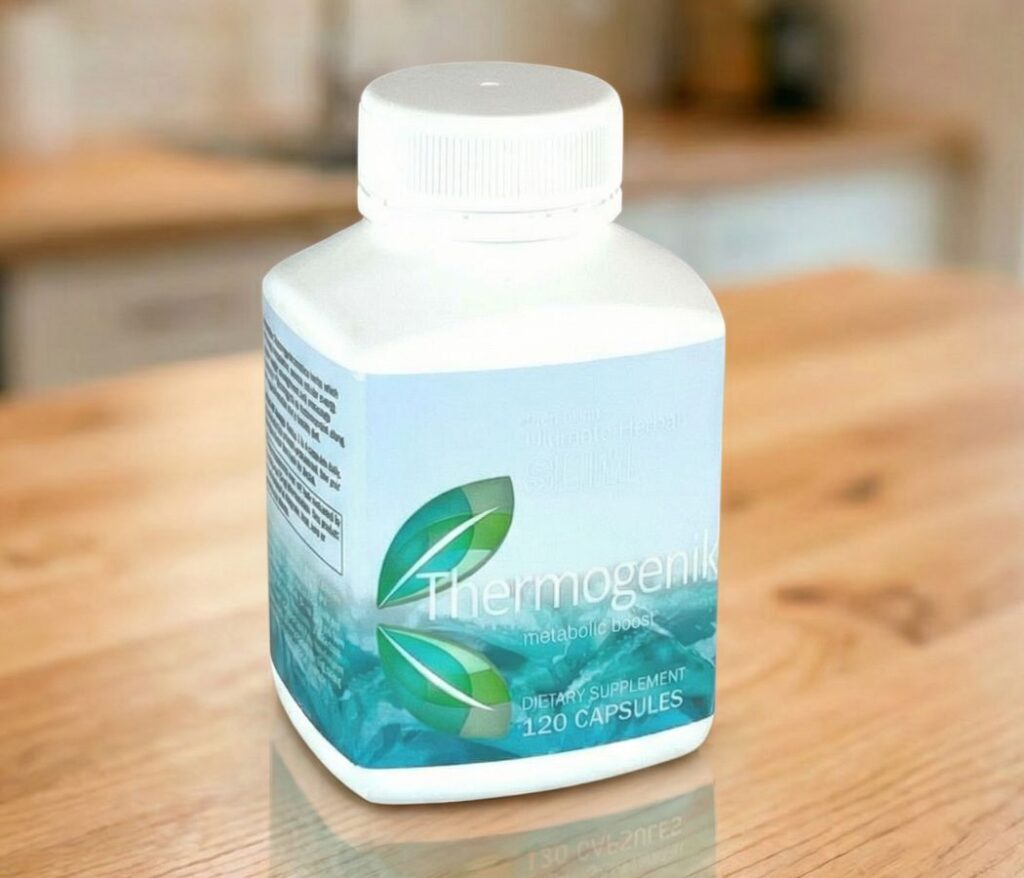 Brett Elliott Thermogenik Herbal Metabolic Booster 120 Capsules Bottle