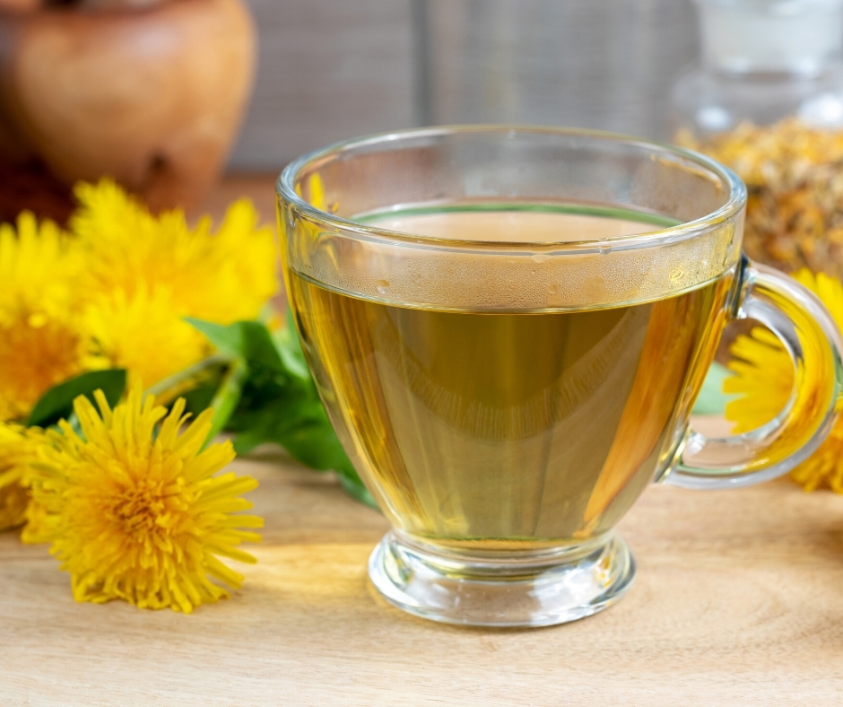 dandelion tea