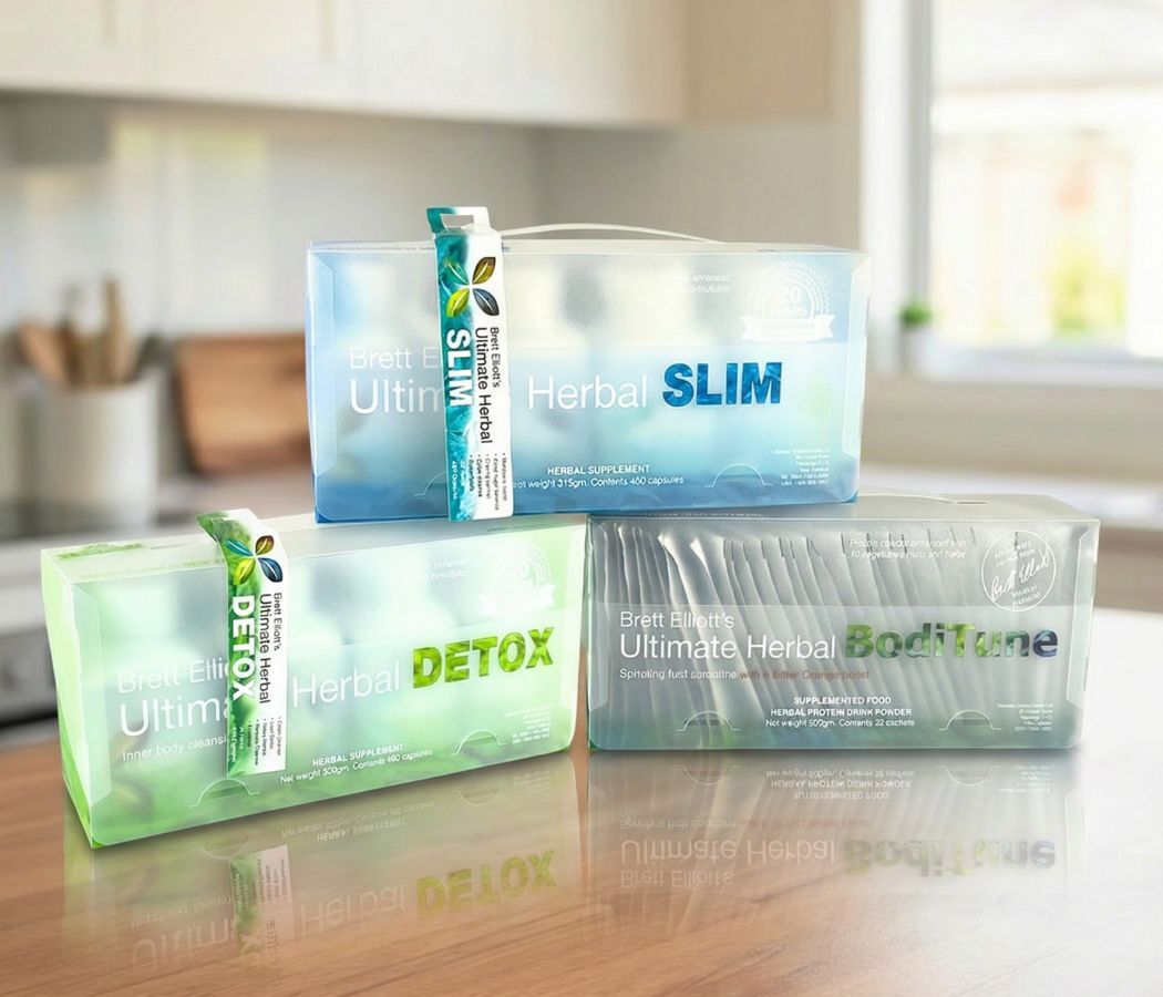 Brett Elliott Triple Combo Detox and Slim Complete Packs