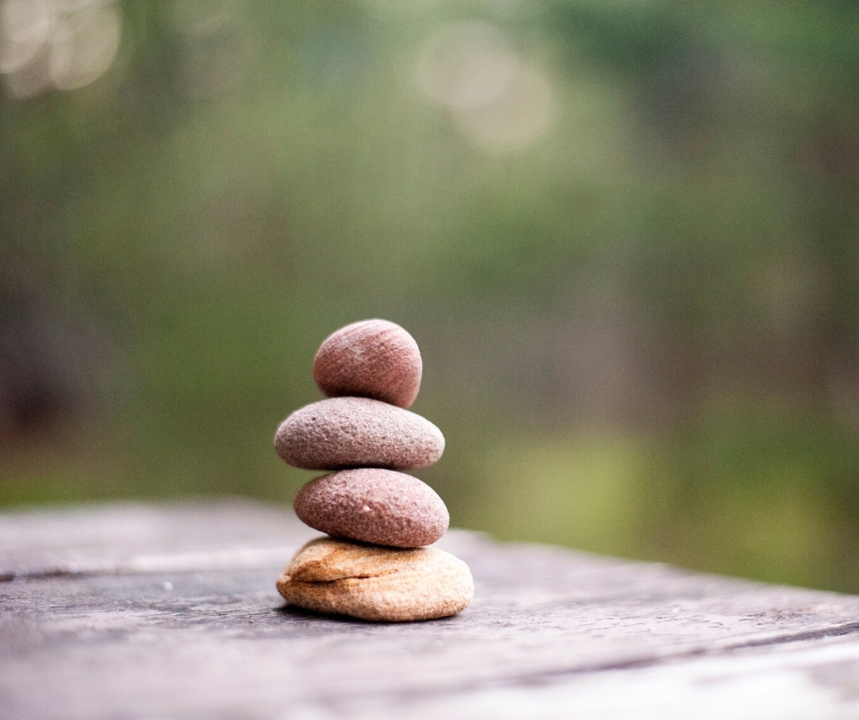 stones on top of each other