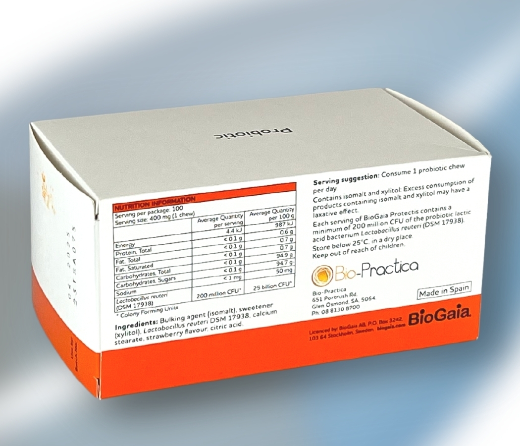Biogaia L-Reuteri Probiotic 30-100 Tablets - Image 3