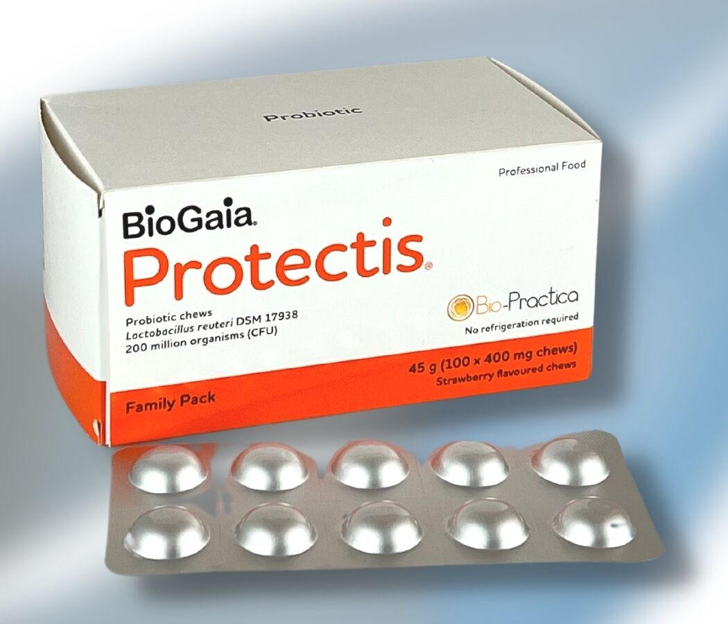 BioGaia 100 Tablets L-Reuteri For Gut Microbiome