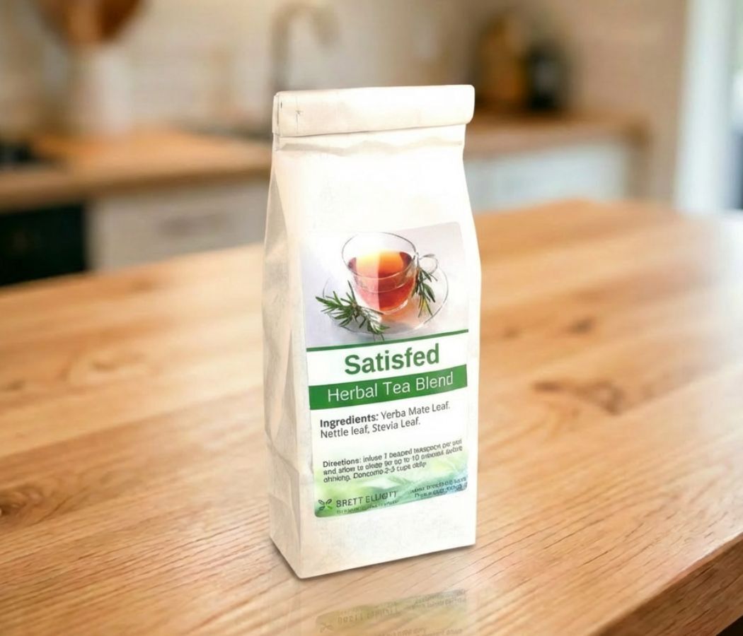 Brett. Elliott Satisfed Craving Cutter Herbal Tea
