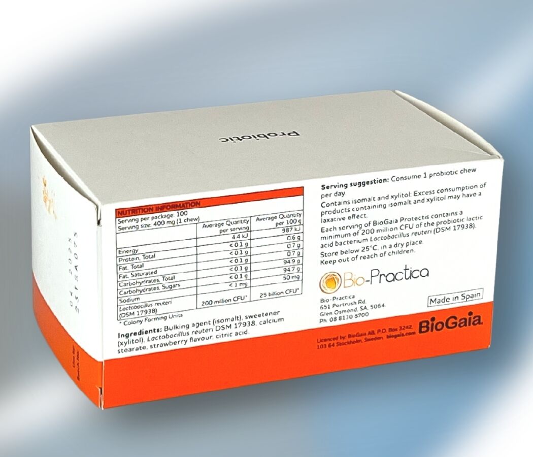 Biogaia L-Reuteri Probiotic 30-100 Tablets - Image 3